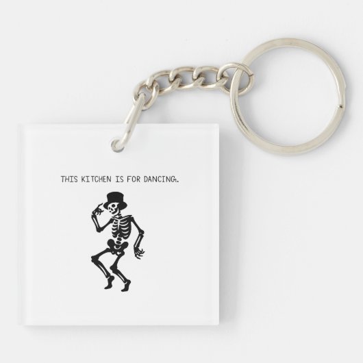 This Kitchen is for Dancing キーホルダー (裏面)