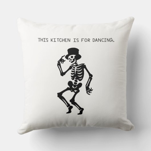 This Kitchen is for Dancing クッション (裏面)