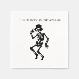 This Kitchen is for Dancing スタンダードカクテルナプキン