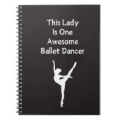 This Lady Is One: Lined Journal 素晴らし Notebook ノートブック (正面)