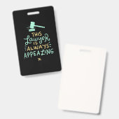 This Lawyer Is Always Appealing バッジ (正面＆裏面)