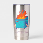 This Little Light: ダンプスターファイアサーモタンブラー 保温保冷タンブラー (正面)