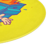 This Little Light: Dumpster Fire Round カッティングボード (角)