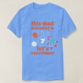 This Mad Scientist is 7 Birthday Seventh 7th Scien Tシャツ (デザイン正面)