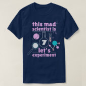 This Mad Scientist is 7 Birthday Seventh 7th Scien Tシャツ (デザイン正面)