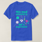 This Mad Scientist is 9 Birthday Nineth 9th Scienc Tシャツ (デザイン正面)
