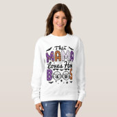 This Mama Loves Her Boos Halloween Sweater スウェットシャツ (正面フル)