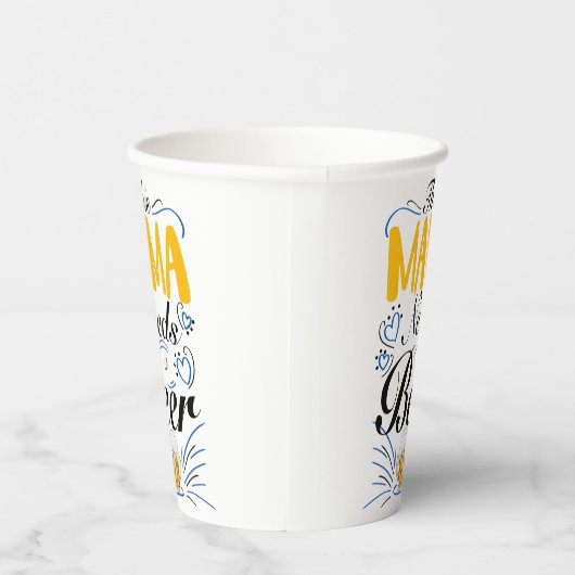 This Mama Needs a Beer 紙コップ (右)