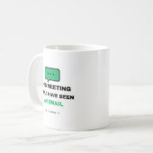 This Meeting Could Have Been An Email Funny Mug コーヒーマグカップ (正面左)