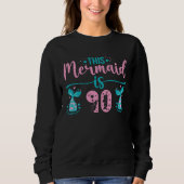 This Mermaid Is 90 スウェットシャツ (正面)