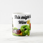 This Might Be Wine | Funny Mug for Wine Lovers コーヒーマグカップ (中央)