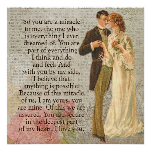 This Miracle of Us - – アートポスターのロマンス ポスター (正面)