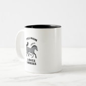 THIS MOM LOVES HORSES ツートーンマグカップ (正面左)