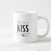 This Mug is a Kiss ジャンボコーヒーマグカップ (右)