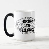 This mug is an advertisement for inner peace. モーフィングマグカップ (左)
