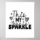 This my year to sparkle ポスター (正面)