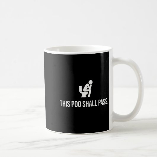 This O Shall P Funny Quote Birthday Party Gag Gift コーヒーマグカップ (右)