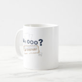 This OOO? NON-NEGOTIABLE コーヒーマグカップ (正面左)