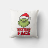 This Pillow's Face Says "Merry Christmas," But  クッション (正面)