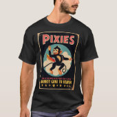 This Pixies Gone to Monkey Tシャツ (正面)