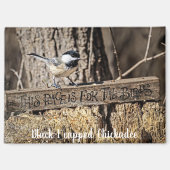 This place is for the birds magnet マグネット (正面)