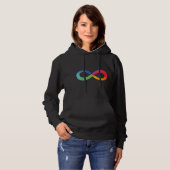 This rainbow infinity design can symbolize so many パーカ (正面フル)