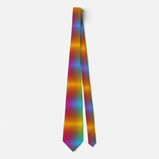 This rainbow pattern necktie  ネクタイ (正面)