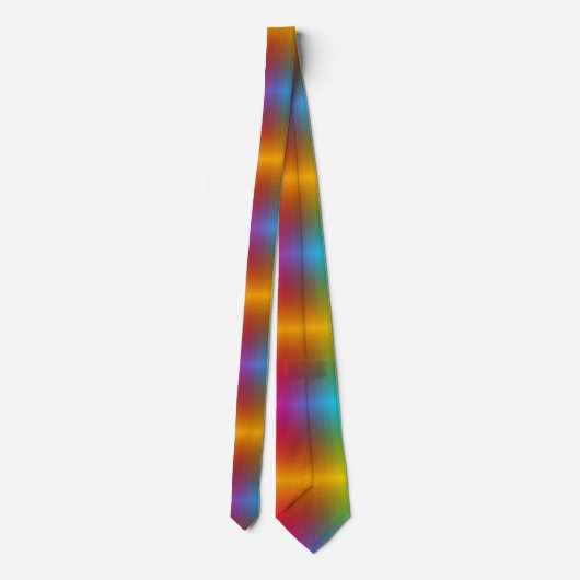 This rainbow pattern necktie  ネクタイ (裏面)