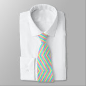 This rainbow pattern necktie ネクタイ (タイ)