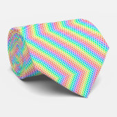 This rainbow pattern necktie ネクタイ (ロール)