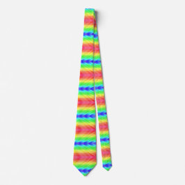 This rainbow pattern necktie ネクタイ