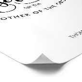 This seat is reserved for - Personalized ポスター (角)