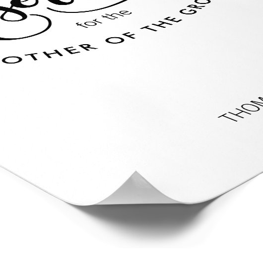 This seat is reserved for - Personalized ポスター (角)