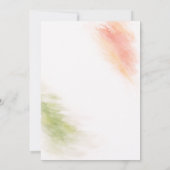 This Señorita Needs a Margarita 40th Fiesta 招待状 (裏面)