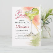 This Señorita Needs a Margarita 70th Fiesta 招待状 (スタンド正面)