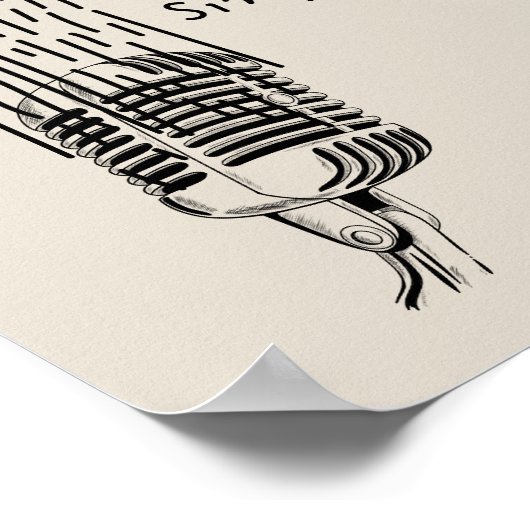 This Shower is for singing ポスター (角)