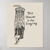 This Shower is for singing ポスター (正面)