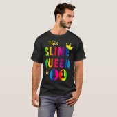 THIS SLIME QUEEN 11 Years Old Shirt For 11 th Birt Tシャツ (正面フル)