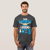 This Sports Legend Is Now 19 Swimming 19th friends Tシャツ (正面フル)