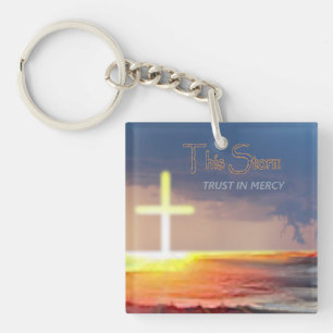 「This Storm」 Square Keychain キーホルダー