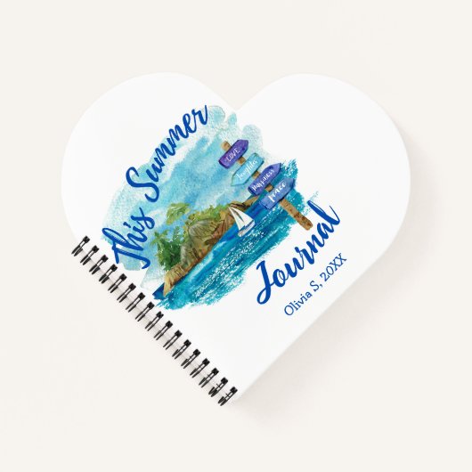 This Summer Journal ノートブック (正面)