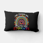 This Teacher Has Awesome Students Rainbow Autism A ランバークッション (裏面)