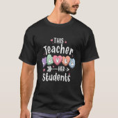 This Teacher Loves Her Students Valentines Day Cut Tシャツ (正面)