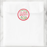This the Season Red Christmas Circleスタンプ ラウンドシール<br><div class="desc">あなたのギフト、カード、パーティーの好意やパッケージを陽気に作る私たちのシーズンレッドクリスマスサークルのシール！Zazzle Black救の無料送料と今日の販売価格の上に。Visa、MasterCard、PayPal、Americanが受け入れ表現て、ほとんどのアイテムの国際的州から統一されたの発送が可能である。デザインコンパイル著作権Laurie Bethard,  DBA Eastern Star Christmas Shop II.新しい後を追アイテムをお使いにならないよう恋しく思に、私たちの店のフロントページをブックマークする招待されました。ショッピングありがとう、聖降誕祭お目出度う！</div>