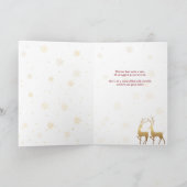 This the Season Red Stylied Business Greeting 招待状 (内部)