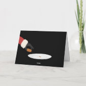 This the Season Santa and Cookiesフォトクリスマス シーズンカード (裏面)