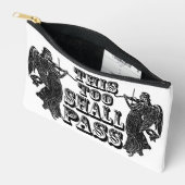 This Too Shall Pass 小さなアクセサリーバッグ アクセサリーポーチ (見開き)