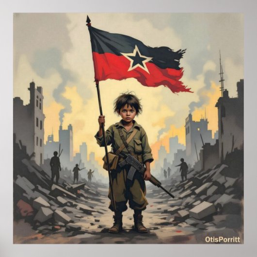 THIS WAR WILL NEVER END ポスター (正面)