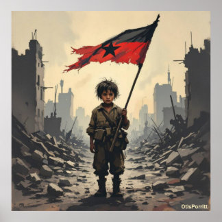 THIS WAR WILL NEVER END-8 ポスター