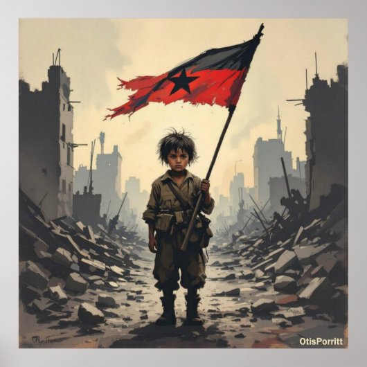 THIS WAR WILL NEVER END-8 ポスター (正面)